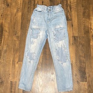 Women’s Distressed Denim Pants